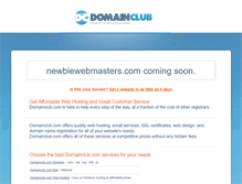 Tablet Screenshot of newbiewebmasters.com
